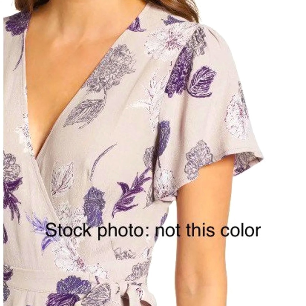 ASTR Floral Wrap Dress NWT, XS